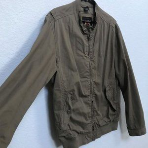 Zara Men's Olive Green Casual Jacket